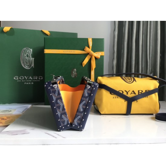 Goyard Minaudière Trunk Bag