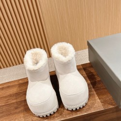 Balenciaga Alaska Fur Boots