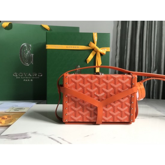 Goyard Minaudière Trunk Bag