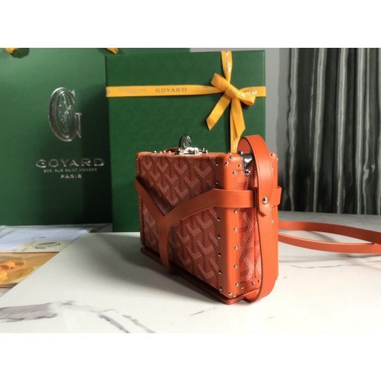 Goyard Minaudière Trunk Bag