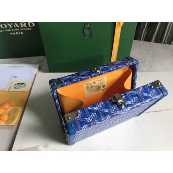 Goyard Minaudière Trunk Bag