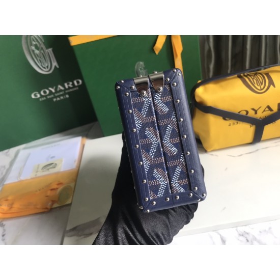 Goyard Minaudière Trunk Bag