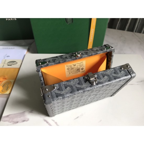 Goyard Minaudière Trunk Bag