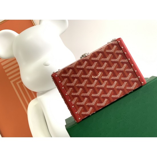 Goyard Minaudière Trunk Bag