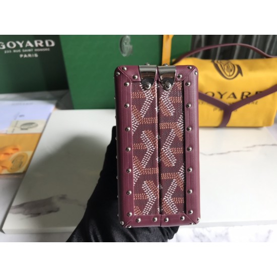 Goyard Minaudière Trunk Bag