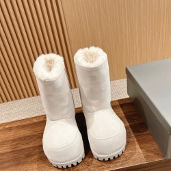 Balenciaga Alaska Fur Boots