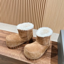 Balenciaga Alaska Fur Boots