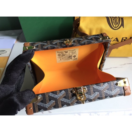 Goyard Minaudière Trunk Bag