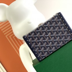 Goyard Minaudière Trunk Bag