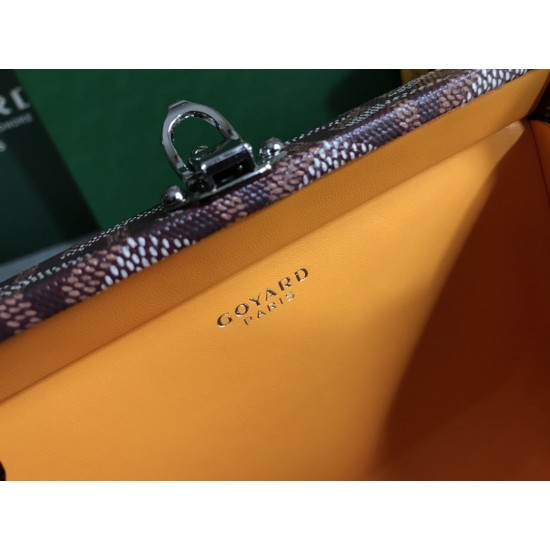 Goyard Minaudière Trunk Bag