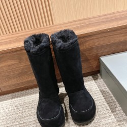 Balenciaga Alaska Fur Boots