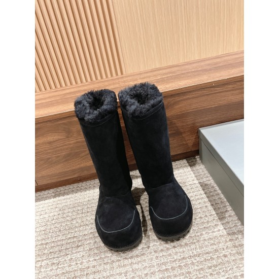 Balenciaga Alaska Fur Boots