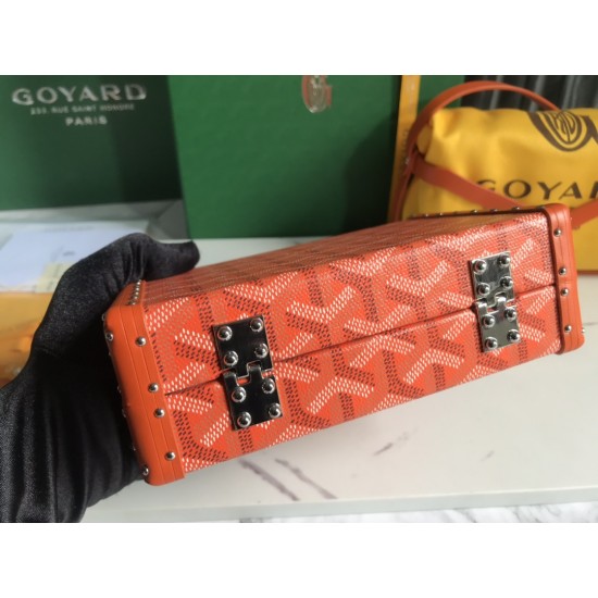 Goyard Minaudière Trunk Bag