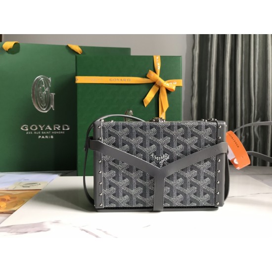 Goyard Minaudière Trunk Bag