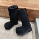 Balenciaga Alaska Fur Boots