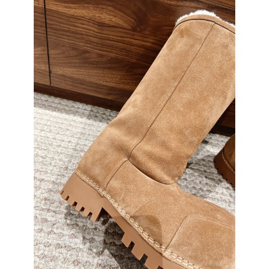 Balenciaga Alaska Fur Boots