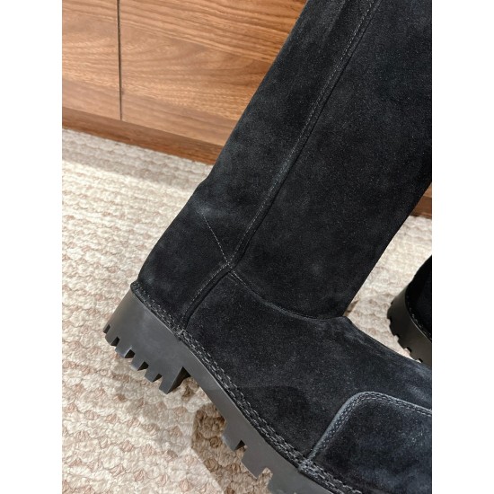 Balenciaga Alaska Fur Boots