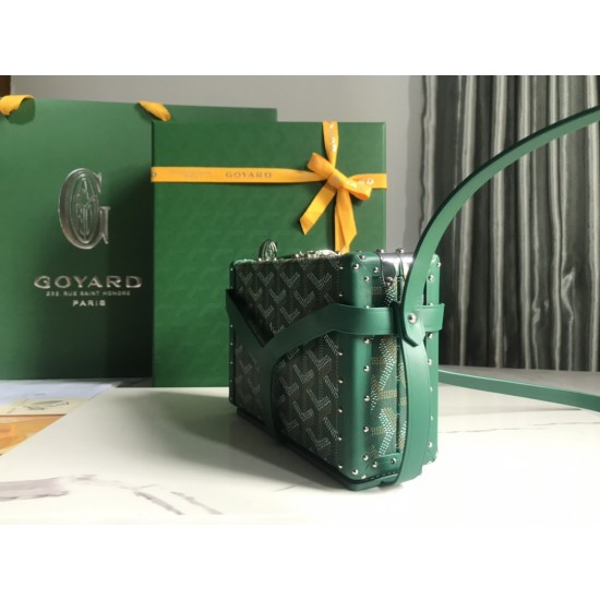 Goyard Minaudière Trunk Bag