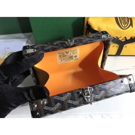 Goyard Minaudière Trunk Bag