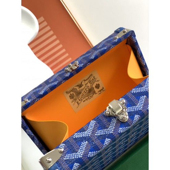 Goyard Minaudière Trunk Bag