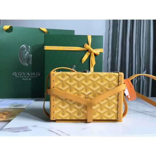 Goyard Minaudière Trunk Bag