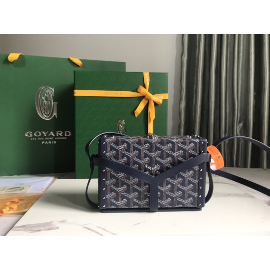 Goyard Minaudière Trunk Bag