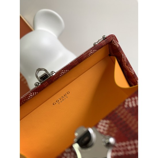 Goyard Minaudière Trunk Bag