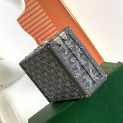 Goyard Minaudière Trunk Bag