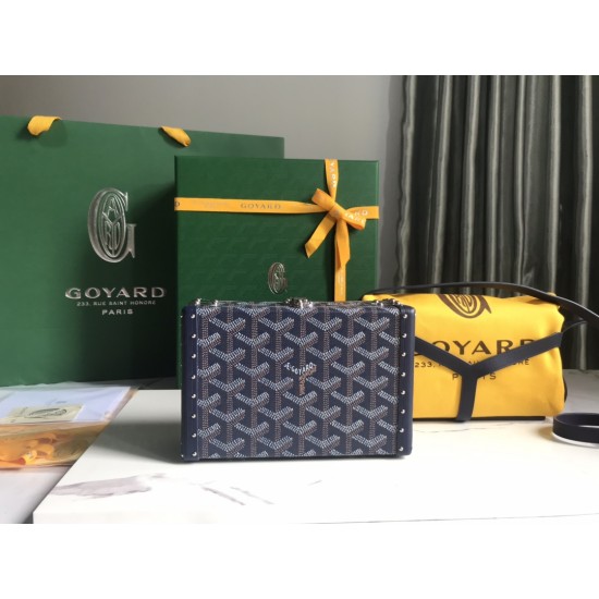 Goyard Minaudière Trunk Bag