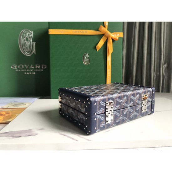 Goyard Minaudière Trunk Bag