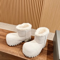 Balenciaga Alaska Fur Boots