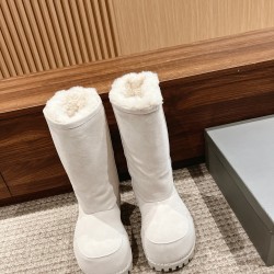 Balenciaga Alaska Fur Boots