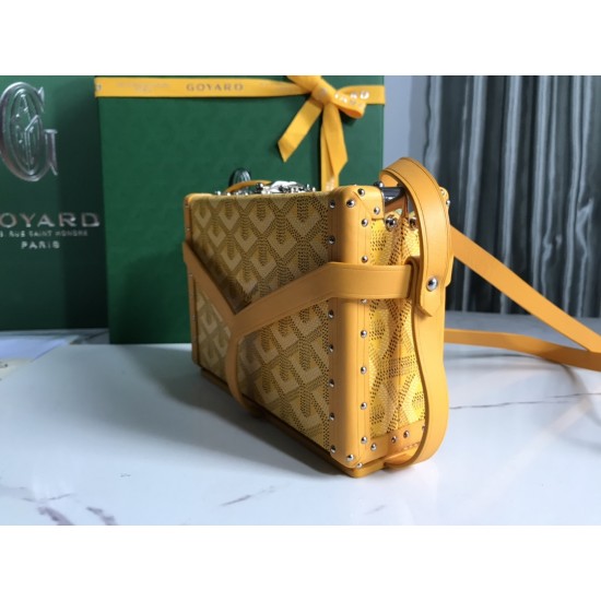 Goyard Minaudière Trunk Bag