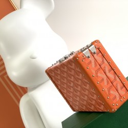 Goyard Minaudière Trunk Bag