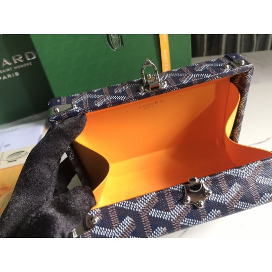 Goyard Minaudière Trunk Bag