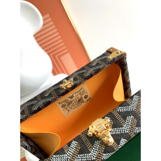 Goyard Minaudière Trunk Bag