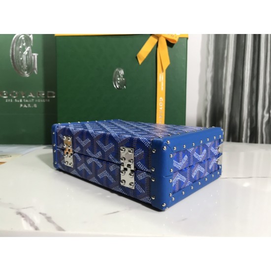 Goyard Minaudière Trunk Bag