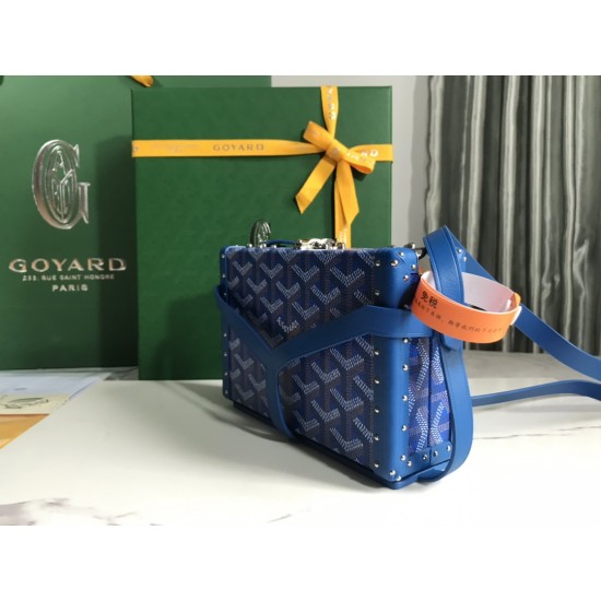 Goyard Minaudière Trunk Bag