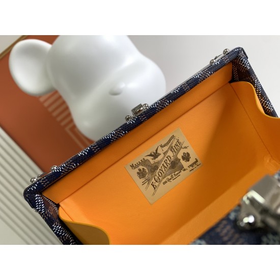 Goyard Minaudière Trunk Bag