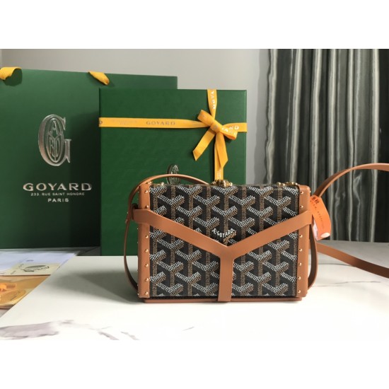 Goyard Minaudière Trunk Bag