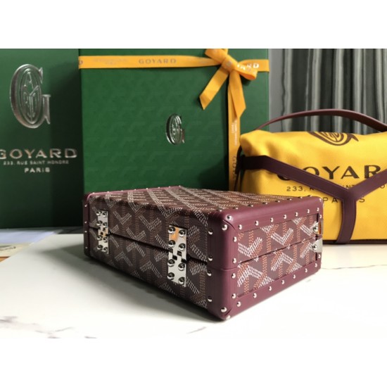 Goyard Minaudière Trunk Bag