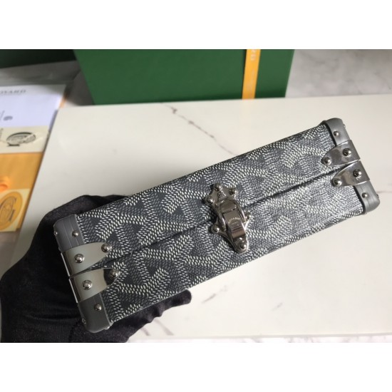 Goyard Minaudière Trunk Bag