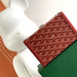 Goyard Minaudière Trunk Bag