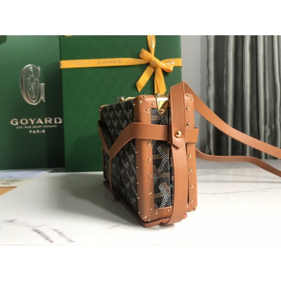 Goyard Minaudière Trunk Bag