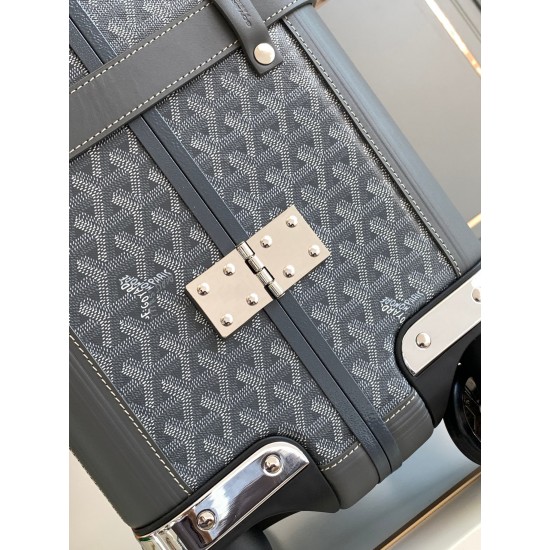 Goyard Bourget Luggage