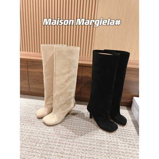 Maison Margiela MM6 deerskin boots