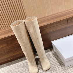 Maison Margiela MM6 deerskin boots