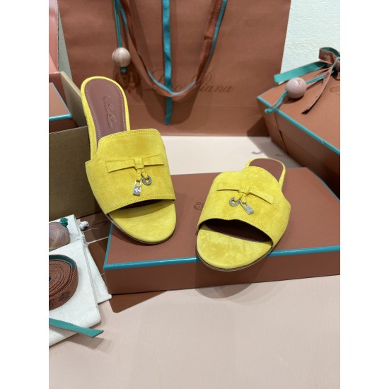 Loro Piana Summer Charms Slippers