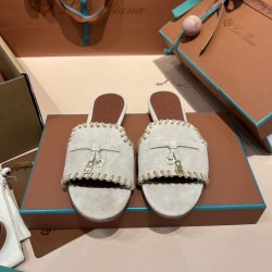 Loro Piana Summer Charms Slippers