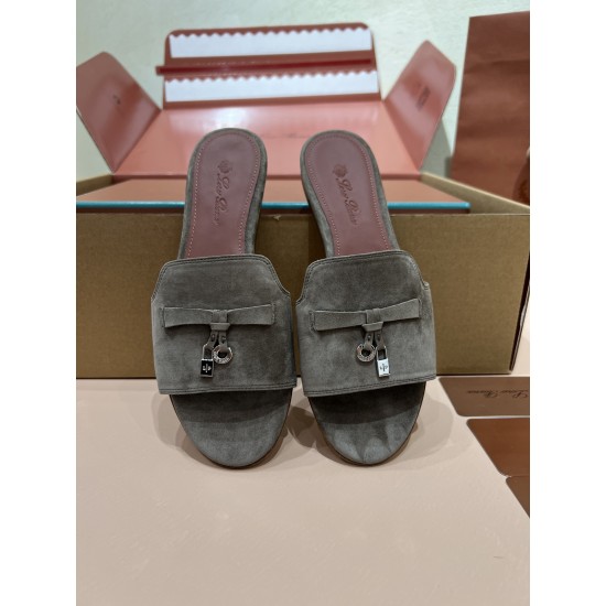 Loro Piana Summer Charms Slippers